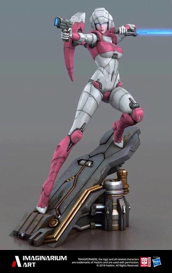 Imaginarium Art G1 Arcee Statue Image (1 of 1)